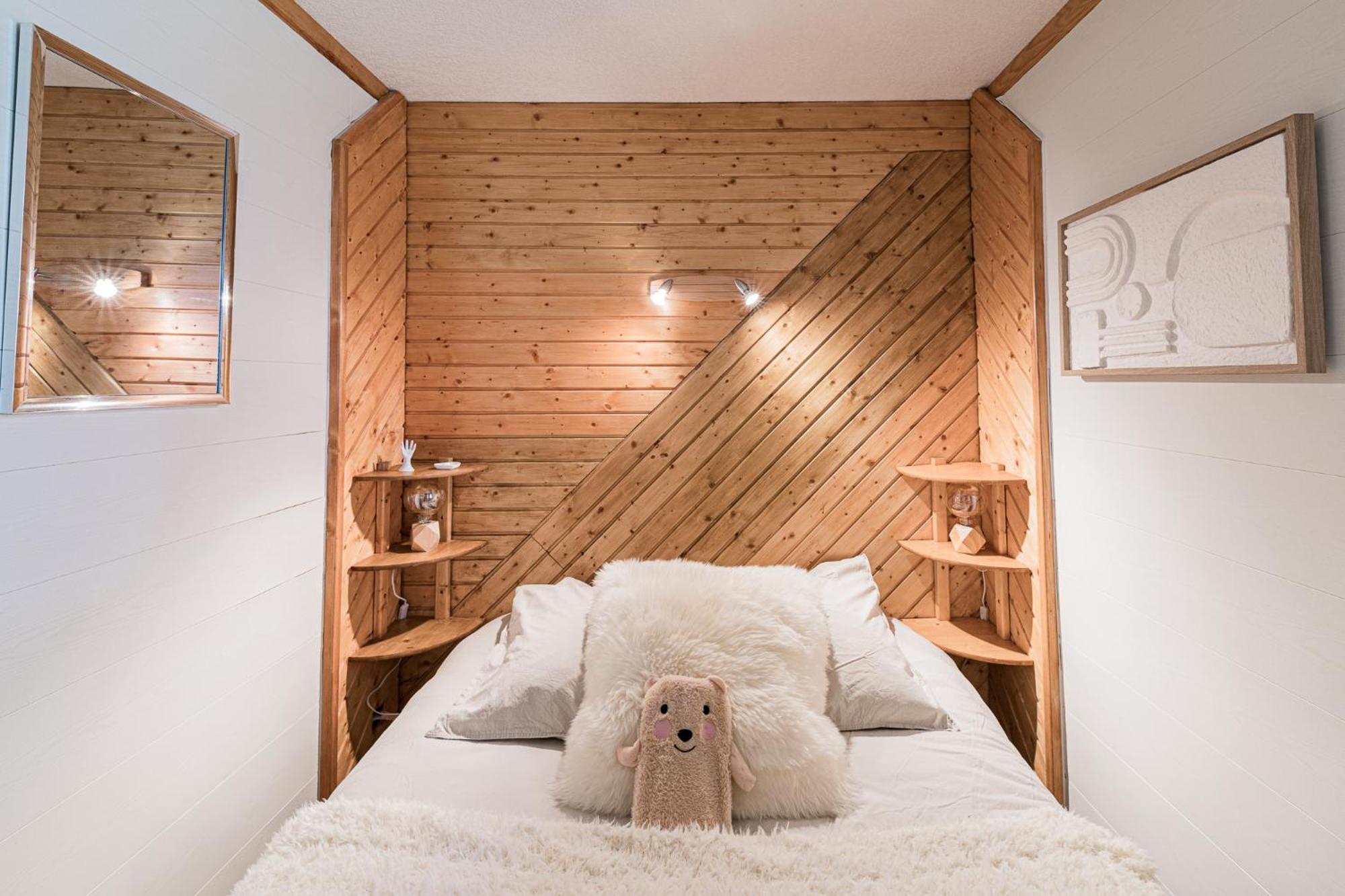 Ski Ou Thermes? Un Appt Cabine Avec Vue Magnifique 圣热尔韦莱班 外观 照片