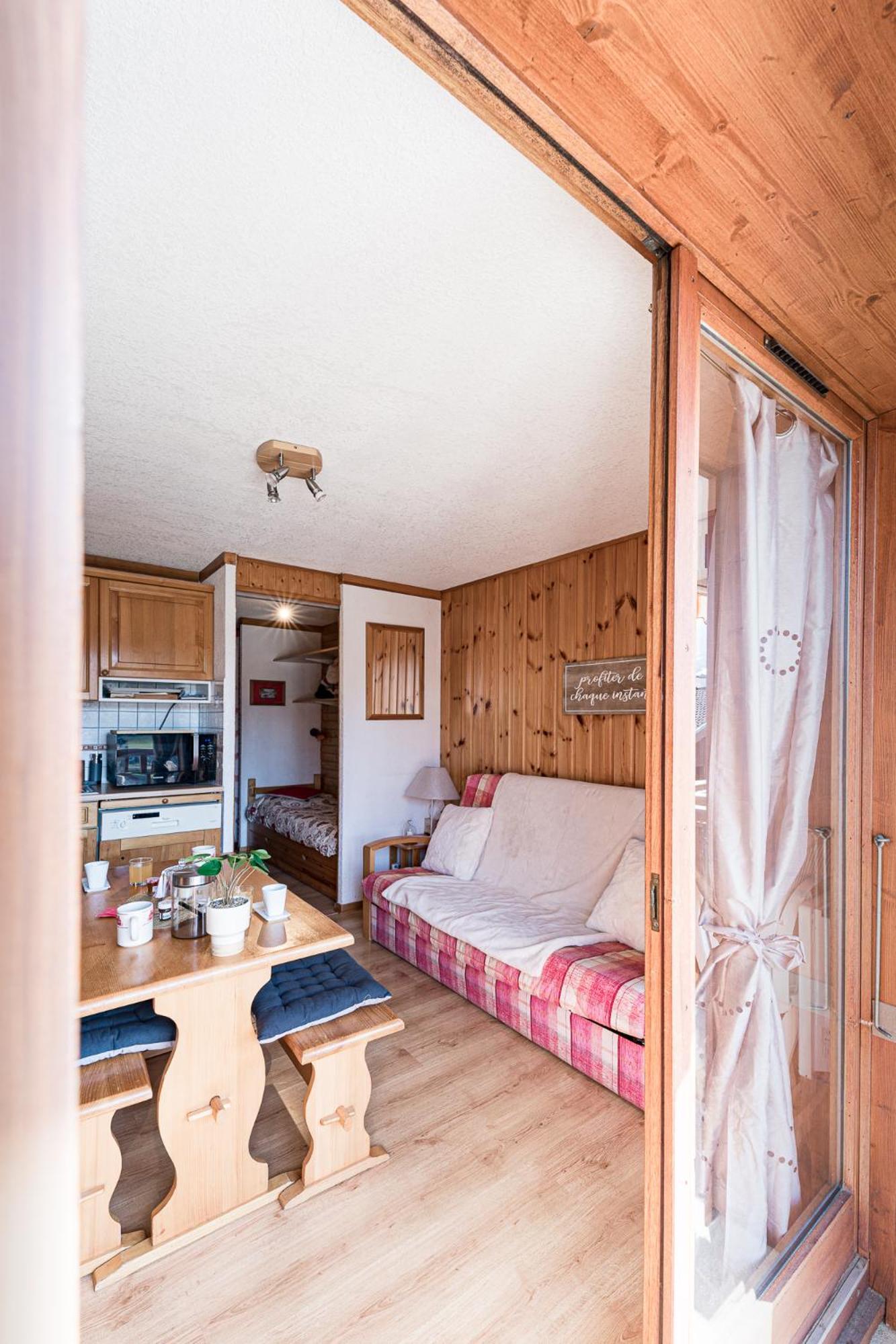 Ski Ou Thermes? Un Appt Cabine Avec Vue Magnifique 圣热尔韦莱班 外观 照片