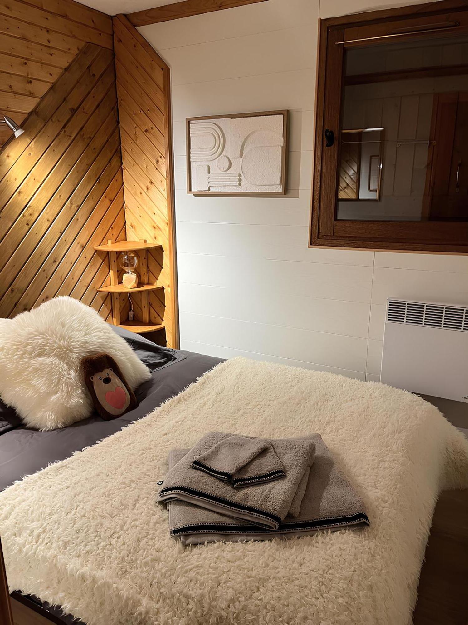 Ski Ou Thermes? Un Appt Cabine Avec Vue Magnifique 圣热尔韦莱班 外观 照片